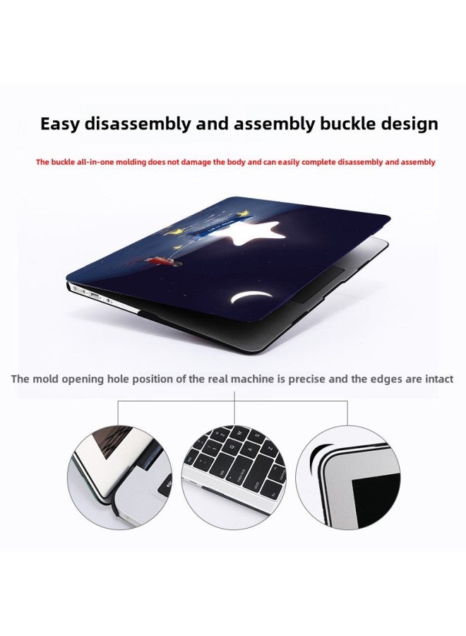For Macbook Pro Case Set Painted Cartoon Case Apple Laptop Protective Case Shell-Color:DDC-571-Applicable Model:13.3 Pro (13.3Pro A1706/A1708/A1989/A2159) - Image 4
